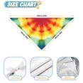 thumbnail image 6 of Dog Bandana 2 Pack,Tie Dye Soft Petal Ring Pattern Bandanas for Dogs,Cat Bandana,Small/ Large Dog Bandana 2 Size,Dog Bandanas Girl Boy, 6 of 6