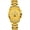 Gold shell gold surface, variant on Multifunctional men's watch, three-eye chronograph waterproof business quartz watch