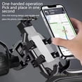 thumbnail image 6 of Eight Claws Motorcycle Phone Holder, Shockproof Rotatable Navigation Bracket, For Moto Scooter Ebike A&Tv, 6 of 6