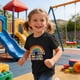 thumbnail image 4 of Camiseta Gráfica de la Temporada de la Escuela de las Niñas de los Niños de Manga Corta, Linda Impresión de la Camiseta Casual para los Niños 3-10 Años de Uso Diario, 4 of 9
