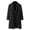 Black, variant on QHFBli Vintage Mens Trench Coat Men's Trench Coat Wool Blend Slim Fit Business Overcoat Top Coat for Black XXXXL