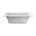 thumbnail image 6 of Aqua Eden VTPN593619C 59" Acrylic Rectangular Drop-In Tub with Reversible Drain, Glossy White, 6 of 7