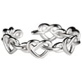 thumbnail image 1 of Dsscvnef To My Daughter to My Mom Braided Chain Linked Ring Woman Day Gift Ring, 1 of 7