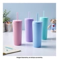 thumbnail image 4 of Vaso My Shop de Plástico Tachonado de Doble Pared con Tapa y Popote de 700 ml., 4 of 4