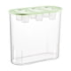thumbnail image 1 of Caja de cultivo hidropónico de escritorio, tanque de micropaisaje con 6 orificios, herramienta hidropónica fácil de usar para el cultivo de plantas y Verde, 1 of 8