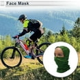 thumbnail image 2 of Full Face Mask Polyester Face Cover Windproof,Quick-drying Army Green 1 Pcs, 2 of 6