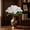 #185-Beige, variant on Cheapark Artificial Impatiens Flowers Faux Hydrangea Bouquet 2 Pack Realistic Silk for Home Wedding Table Centerpiece Decor Gift