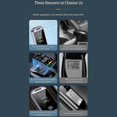 thumbnail image 2 of Alcohol Tester Portable High Accuracy Breathalyzer Non-Contacting Alcohol Detector USB Rechargeable, 2 of 5