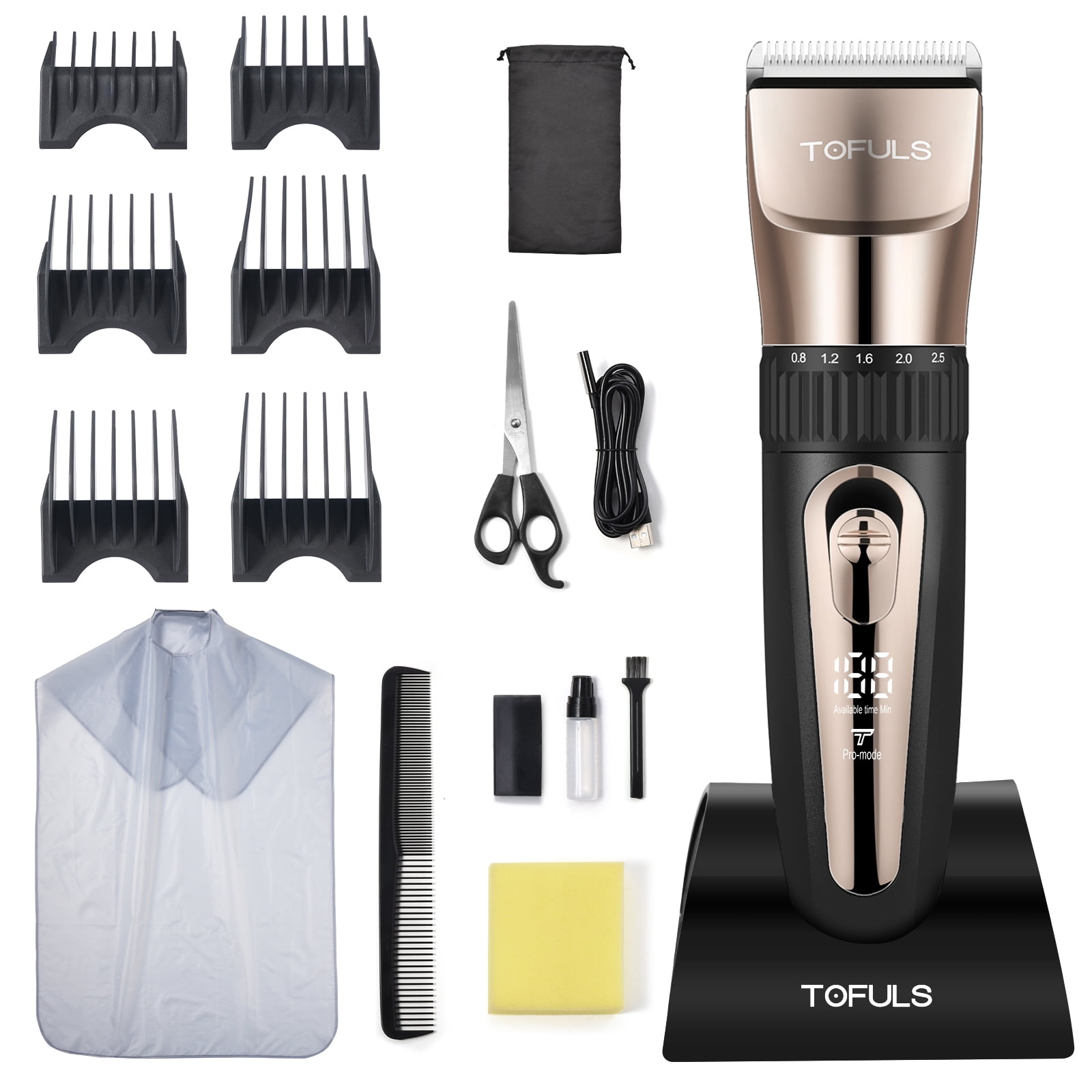 Wahl Professional Pilot Clipper #8483 - 2/3 Size of Normal Clipper with Full Size Blades Wahl Professional Pilot Clipper, Compact, Full-Size Blades