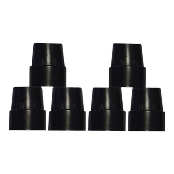 Machrus Upper Bounce Universal Replacement Rubber Cap Tips for Mini Trampoline Legs - Set Of 6