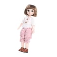 thumbnail image 2 of 36cm Fashion Dress Up Girl Dolls, articuladas flexle Juguete para Modelo de bricolaje C Yotijar Muñeca articulada movible, 2 of 10