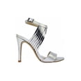 thumbnail image 2 of SANDALIAS TACONES VESTIR GIUSTO DAMA MUJER PLATA PIEL GIOSS 1740 LEON 1740p, 2 of 3