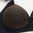 thumbnail image 5 of GUZOM Womens Plus Size 38 Gold Bra - Supportive Full Coverage, Adjustable Straps, Patterned Cups, All-Day Comfort, Single Pack, 5 of 8
