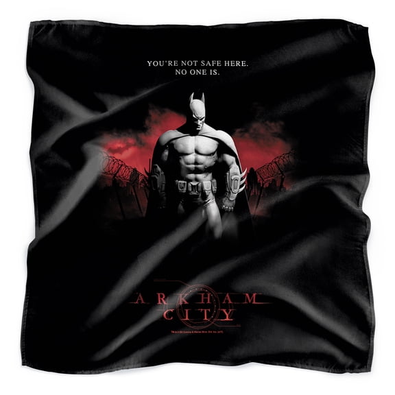 Batman: Arkham City Standing Strong Bandana (21 in x 21 in)