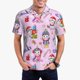 thumbnail image 1 of Balery Christmas Unicorns Camisa Polo de Hombre con Estampado, de Manga Corta y Tejido Medio, Camisa Tipo Golf Polo-4X-Large, 1 of 6