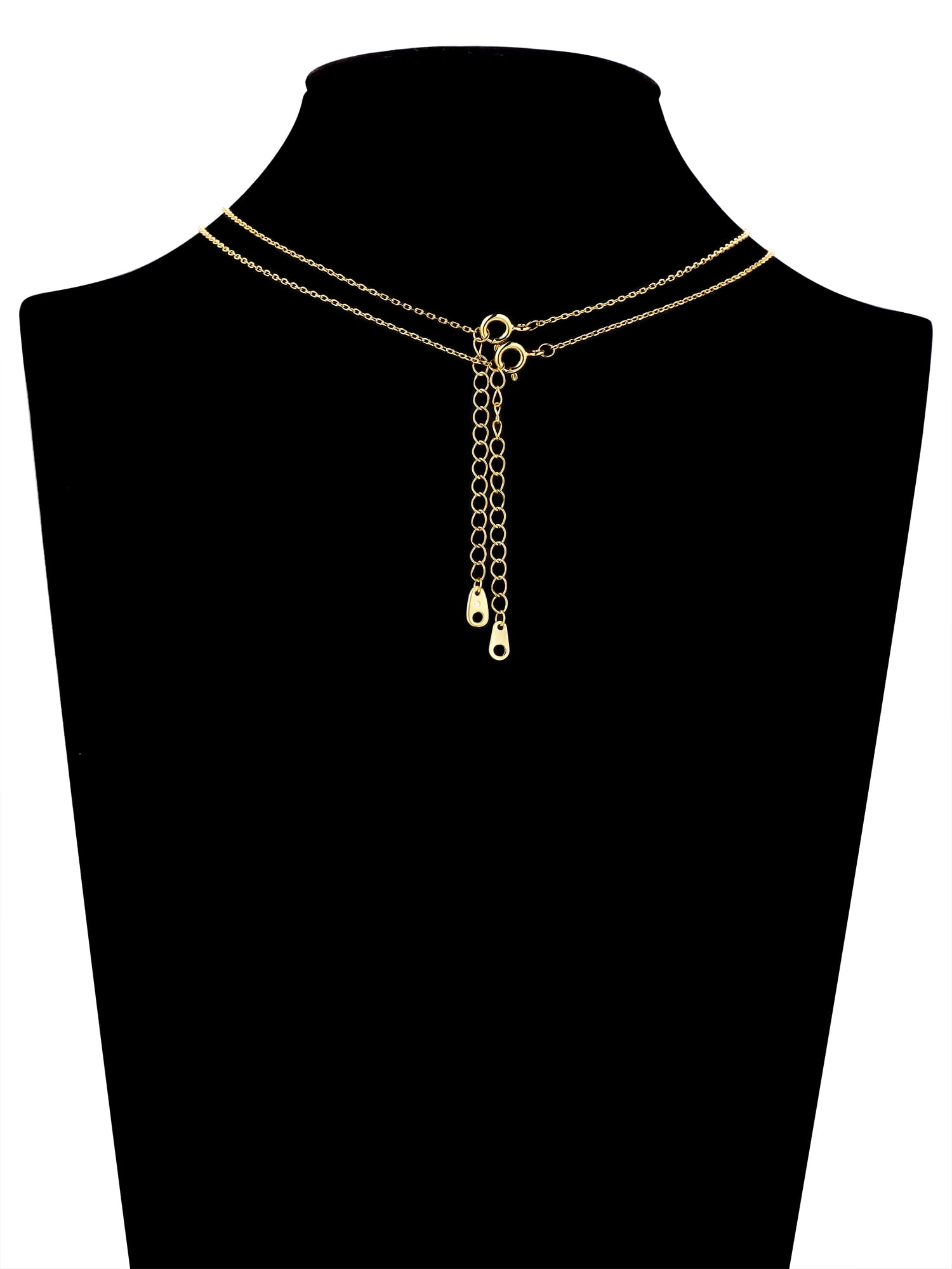 Believe by Brilliance Cubic Zirconia Mama Necklace Set in 14KT Gold Flash Plated
