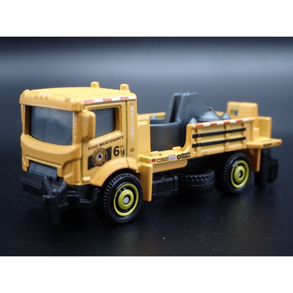Open Box CONSTRUCTION ROAD MAINTENANCE STRIPING 1:64 MB SCALE DIORAMA DIECAST MODEL CAR