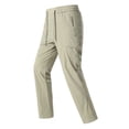 thumbnail image 4 of cocolona Mens Summer Casual Athletic Pants Elastic Waist Straight Wide Leg Workout Running Pants with Pockets, 4 of 4