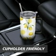 thumbnail image 7 of Lemon 40oz Stainless Steel Vacuum Insulated Tumbler with Lid and Straw Gifts for Mom Friend Sister Grandma, 7 of 7