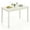 Cream White, variant on Topcobe 48" Wooden Dining Table for 4 People Rectangular Kitchen Table with Rubber Wood Legs, Furniture Table for Living Room, Easy Assembly, Classic Design, Gray