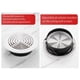 thumbnail image 3 of Round Adjustable Wall Interior Vent ABS Ventilation Grille Vent Cover 75mm/100mm/125mm/150mm/200mm For Bathrooms, Offices, 3 of 10