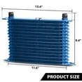 thumbnail image 5 of CROSSDESIGN Engine Transmission Oil Cooler Kit + Oil Hose End Kit Fit for All Models, 5 of 12
