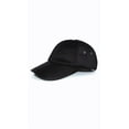thumbnail image 3 of Leather Baseball Cap - Black, 3 of 9