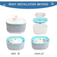 thumbnail image 4 of 10-pack Water Filters, Compatible With Petlibro Bpa-free Capsule Pet Water Fountain, 71oz/2.1l Cat Water Fountain Dog Water Dispenser, 4 of 4