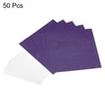 thumbnail image 3 of Uxcell Table Name Place Cards,50pack Favor Decor Hollow Lace Cut Design Seat Blank Card, Purple, 3 of 5
