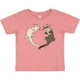 thumbnail image 3 of Inktastic Cute Ferret Heart Boys or Girls Baby T-Shirt, 3 of 5