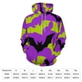 thumbnail image 2 of Purple Bat Hoodies Oversized Hoodie Couple Long Sleeve Cute Graphic Casual Hooded Sweatshirts, 2 of 5