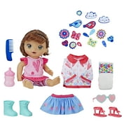 Baby Alive So Many Styles Baby (Brown Straight Hair Doll)