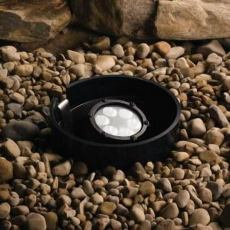 Six Light Textured Black Spot Light