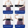 thumbnail image 6 of 1PCS Lower Back Brace for Pain Relief – Adjustable Lumbar Support Belt for Sciatica- Breathable & Stabilizing with 4 Steel Stays, 6 of 8