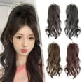 Best-Natural Curly High Ponytail Wig Synthetic Hair Wig Styling Hair