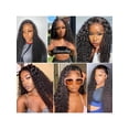 thumbnail image 6 of 300g Kinky Curly Human Hair Bundles 3Bundle 100% Braziliakn Real Virgin Human Hair Bundles for Black Women, enough to full head, 6 of 7