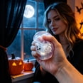 thumbnail image 6 of Halloween Squishy Ice Cube Stress Balls, Glitter Slow Rebound Square Ghost Squishy, Cute Spooky Sensory Toy for Anxiety Relief, Halloween Holiday & Birthday Gift Party Favor, 1PC Random Color, 6 of 9