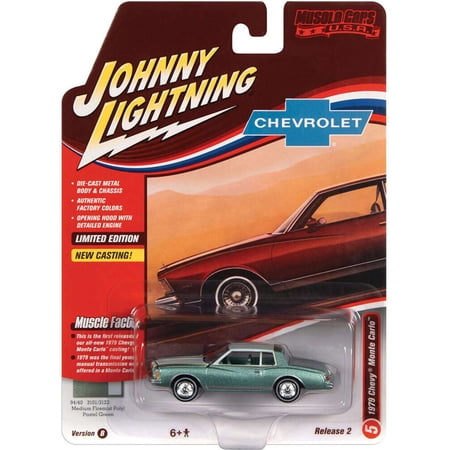 Johnny Lightning Muscle Cars USA 1979 Chevy Monte Carlo Diecast Car