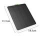 thumbnail image 1 of Panel solar de 20 W, 12 V/5 V, USB 2,0, cargador solar para coche, portátil, para exteriores, panel solar flexible de silicio monocristalino, 1 of 8