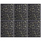 thumbnail image 1 of pegatinas tridimensionales 3D para uñas, láser de viento bronceador, patrón geométrico dorado champán, pegatinas adhesivas traseras 3D para uñas, 1 of 5