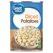 Great Value Canned Diced Potatoes, Gluten-Free, 15 oz Can