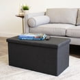Humble Crew Maddox Tray Coffee Table Ottoman with Storage