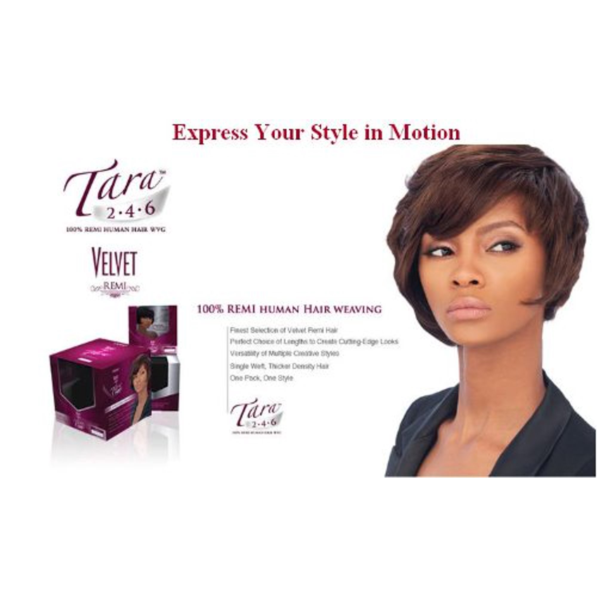 Outre Velvet Tara 2 4 6 Color 1 Remi Human Hair Weave Walmart Canada