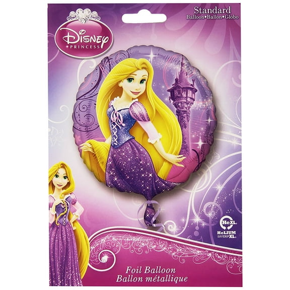 Anagram International HX Rapunzel Party Balloons, Multicolor