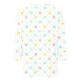 thumbnail image 4 of Bowake T-Shirts de Pâques pour Femmes Été Mignons Hauts Grande Taille pour Femmes Col Rond Manches 3/4 T-Shirts Graphiques Œuf de Pâques, 4 of 5