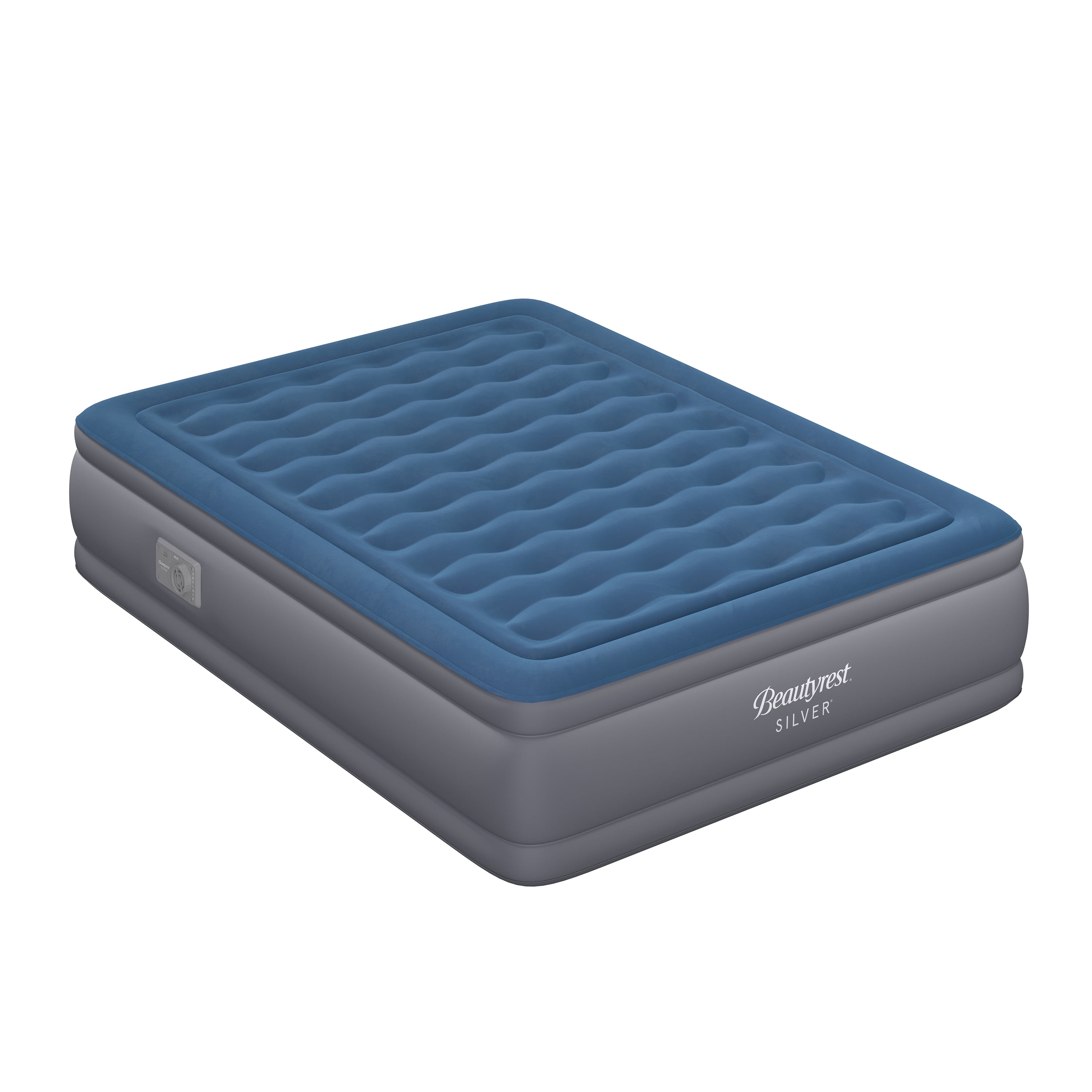 Airbed Electric Inflatable Mattress with Built-In Air Pump Queen Raised Rest Mat 