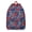 Palm Inspired Tr, variant on Aloha Floral Backpack, Hawaiian Palm Leaf School Bag with Tropical Plant Design, Jungle Leaves Pattern, Vibrant Summer Beach Vibes