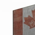 thumbnail image 2 of Luxe Metal Art 'Oh Canada Flag' by Sue Schlabach, Metal Wall Art, 24"x16", 2 of 8