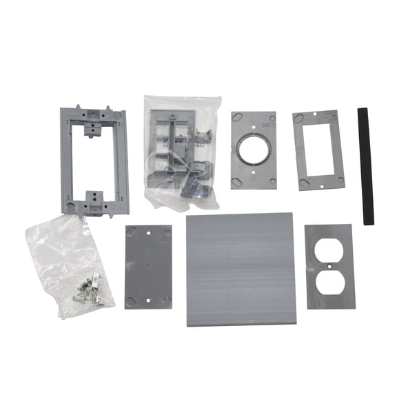 Thomas & Betts E976Ak2 Floor Box Activation Cover Kit 2, Rect. (Pack Of 3)