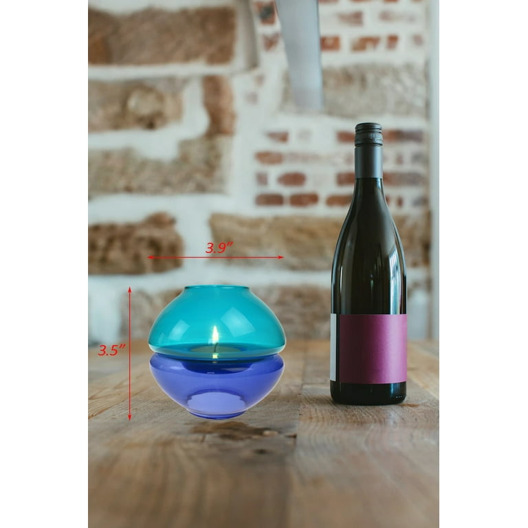 Wine Bottle Tea Light Candle Cover Set